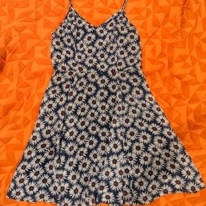 Fire los Angeles floral flower print sundress